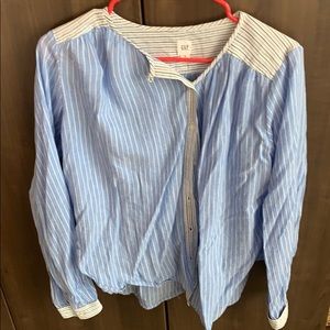 Blue Gap Blouse